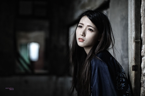 伤感头像女绘画10